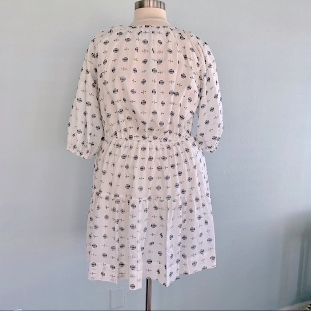 Anthropologie Marcie Textured Tunic Print Dress sz 1X NWT - Picture 3 of 15